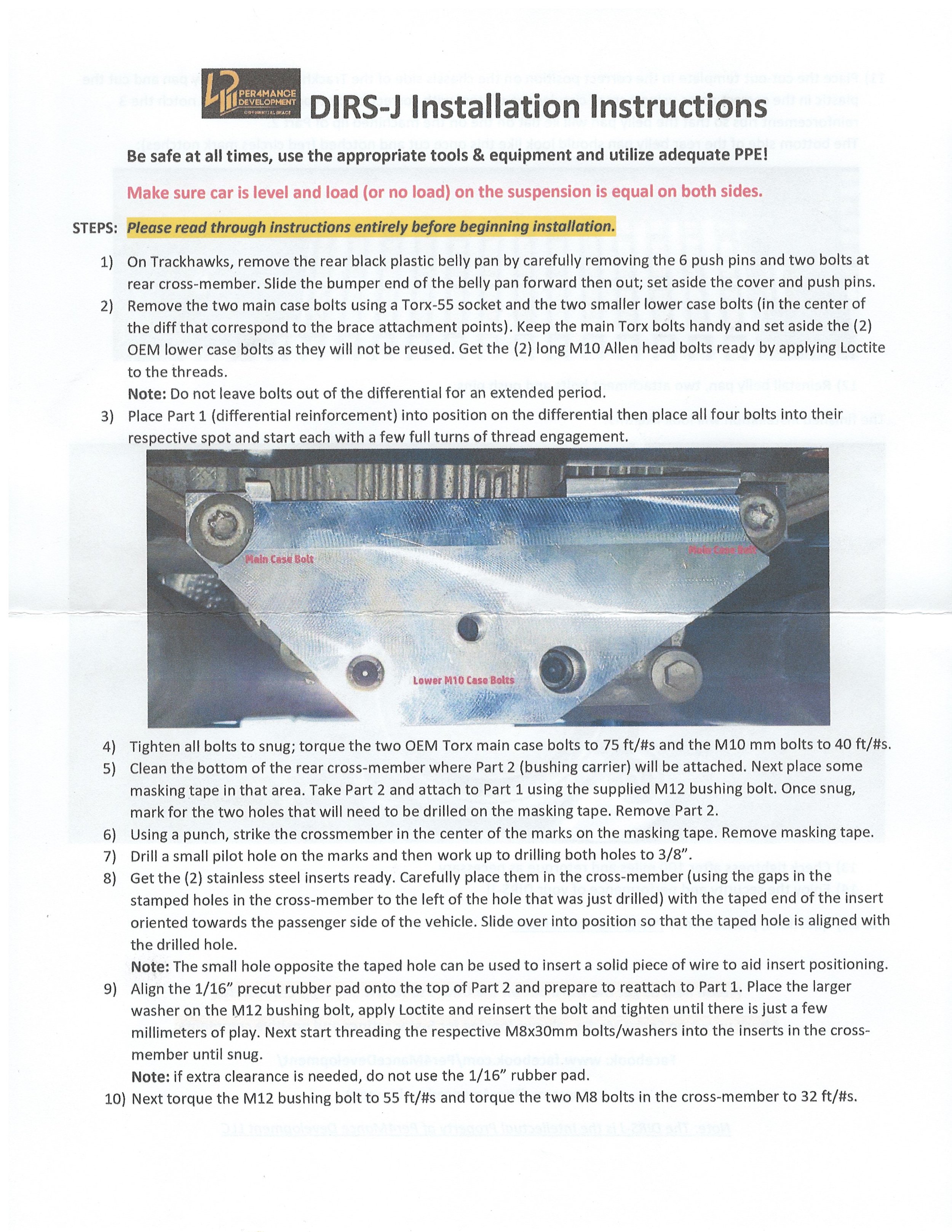 Per4mance Development DIRS-J for WD Durango SRT/Hellcat & /WK2